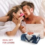 SteadStyle Gifts for Her Him Boyfriend Girlfriend, Wedding Anniversary Blanket, Romantic I Love You Christmas Birthday Gifts for Women Men, Wedding Gift for Wife Husband Couple 60'' x 50'' - Image 3