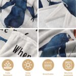 SteadStyle Gifts for Her Him Boyfriend Girlfriend, Wedding Anniversary Blanket, Romantic I Love You Christmas Birthday Gifts for Women Men, Wedding Gift for Wife Husband Couple 60'' x 50'' - Image 6