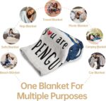 SteadStyle Gifts for Her Him Boyfriend Girlfriend, Wedding Anniversary Blanket, Romantic I Love You Christmas Birthday Gifts for Women Men, Wedding Gift for Wife Husband Couple 60'' x 50'' - Image 7