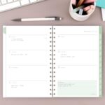 Cambridge 2025 Planner, Weekly & Monthly, 5-1/2" x 8-1/2", Small, Ombre (1731-200-25) - Image 3