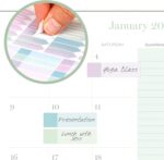 Cambridge 2025 Planner, Weekly & Monthly, 5-1/2" x 8-1/2", Small, Ombre (1731-200-25) - Image 6