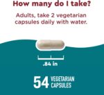 Nature Made Wellblends Calm & Relax, Ashwagandha 125mg, Magnesium 300 mg, 54 Vegetarian Capsules - Image 5