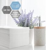 MED PRIDE Premium Spunlace Towels, 12 Packs of 90 (1080 Towels), 12" x 13", Ultra Soft, Disposable, Durable, Multipurpose, Lint-Free, Latex-Free - Image 7