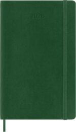 Moleskine Classic 12 Month 2026 Weekly Planner, Soft Cover, Large (5" x 8.25"), Myrtle Green, 144 pages - Image 4