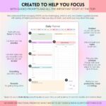 ADHD Daily Planner for Neurodivergent Adults - Productivity Daily Planner & Task Management to Stay Organized and Focused (Rainbow) - Image 6