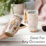 Macorner Gifts for Wife, Wife Gifts, Romatic Valentines day gifts for Her, Christmas gift for Old Couple, You & Me We Got This, Stainless Steel Tumbler 20oz I Love You Her, Anniversary Presents - Image 5