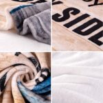 to My Girlfriend Blanket Girlfriend Gifts I Love You Blessing Sweet Sayings Quote Throw Blankets Birthday Gifts for Her Anniversary Soft Blankets for Bed Sofa and Couch 60x50 inch - Image 5