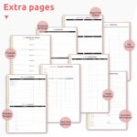 Budget Planner - Monthly Budget Book with Expense Tracker Notebook, Undated Bill Organizer & Finance Planner to Take Control of Your Money, 2025-2026 Account Book to Manage Your Finances-Pink - Image 7
