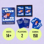 DSS Games We Love to Laugh [Couples Game for 2 Players | Hilarious Relationship Card Game for Date Night, Anniversaries, Game Night, Stocking Stuffer | Couples Gift Idea, Try Not to Laugh] - Image 4