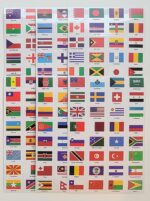 World Flags Stickers - 192 Countries PVC Transparent Planner Travel Stickers for School, Theme Parties, Homeschool, Journal Sticker, Labels - Image 10