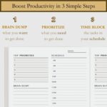 Time Blocking and ADHD Planner by Refine Days. 180 Undated Pages, To Do List, Hourly Schedule, Daily and Monthly Agenda. Time Management & Productivity Notebook. A5 (Green) - Image 3