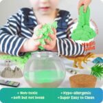 Dinosaur Toys for Kids - Dinosaurs Terrarium Kit for Kids - Birthday Christmas Gifts for Boy Ages 4 5 6 7 8-12 Year Old - DIY Dino Toys for Boys - Arts and Crafts Kit for Kid - Image 5