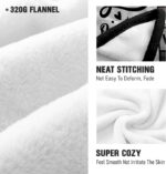 Husband Christmas Birthday Gifts - Unique Wedding Anniversary Romantic Gifts for Husband from Wife - Valentines Day Fathers Day Birthday Presents for Him - to My Man Blanket 50"x60" - Image 6