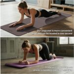 Foldable Yoga Mat,Exercise Mats for Home Workout,Comfortable and Durable,Thick-Portable Folding Mat,Non Slip,Pilates Mat Thick,Outdoor Use,Meditation,Travel,Camping - Image 4