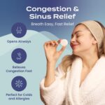 Body Restore Shower Steamers Aromatherapy 6 Pack - Christmas Stocking Stuffers for Men, Birthday Gifts for Women, White Elephant, Relaxation, Self Care - Clarity - Image 4