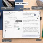 Clever Fox Self Mastery Journal – Guided Daily Reflection & Self Improvement Journal with Prompts – Journaling Notebook for Women & Men (Black) - Image 4