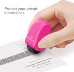 Guard Your ID Identity Protection Stamp Roller, Deluxe Multi-Color 4-Pack - Image 3
