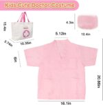 Meland Toy Doctor Kit for Girls, Pretend Play Toy Doctor Set with Dog , Carrying Bag, Stethoscope & Dress Up Costume Gift for Kids Toddlers Ages 3 4 5 6 Year Old for Role Play - Image 3