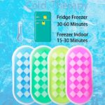 Kids Ice Pack for Boo Boo – 4 Color Cold Packs Cold Compress for Swelling, Bruises & Cuts – Safe Toddler First Aid Ice Pack– Reusable Gel Pack for Sports Injuries & Home Healthcare - Image 4