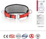 Safety Climbing Belts, Positioning Climbing Belt with Waist Pad and 2 D Rings, Safety Belt Kit Personal Portable Protective Equipment - Image 6