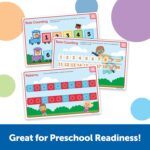 Learning Resources MathLink Cubes Preschool Math Activity Set - Classroom Must Haves, Teacher School Supplies, Toddler Montessori Toys,Building Blocks, Math Manipulatives, Homeschool Games - Image 4