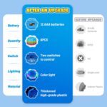 Flooyes Stepping Stones for Kids, 6pcs Light up & Music Non-Slip Stepping Stones, Sensory Toy for Toddler Balance & Coordination Skills, Indoor & Outdoor Toys, Toys for Toddlers Ages 3-5 - Image 6