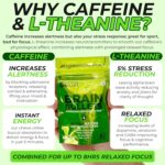 80mg Caffeine & 160mg L-Theanine Focus Enhancing Energy Chews (40 Servings) – Neuroscience Backed Nootropic Stack, Mental Acuity & Cognitive Support | Mint Matcha Flavor Brain Bullet - Image 5