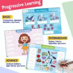 Learn to Write for Kids - Educational Toys & Games, Preschool & Kindergarten Learning Activities, Writing Practice Book, Birthday Gifts for Girls and Boys for Ages 3, 4, 5, 6 Year Old - Image 8