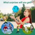 Exercise Dice for Kids,12-Sided Giant Foam Yoga Dice Games for Indoor and Outdoor Use, Kids Exercise Equipment for Classroom and Physical Education Learning and Preschool Games - Image 3