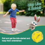 Exercise Dice for Kids,12-Sided Giant Foam Yoga Dice Games for Indoor and Outdoor Use, Kids Exercise Equipment for Classroom and Physical Education Learning and Preschool Games - Image 4