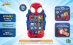 eKids Spidey and His Amazing Friends Toy Phone for Toddler with Built-in Preschool Learning Games, Educational Toys Make Great Stocking Stuffers for Kids - Image 3