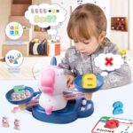 Unicorns Kindergarten Preschool Learning Activities Math Counting Matching Letter Toys - Toddler Educational Toys for 3 4 5 6 7 Year Olds Girls Birthday Gift Games for Kids Ages 5-7 3-5 - Image 4