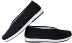 YunPeng Chinese Traditional Old Beijing Shoes Unisex Martial Art Kung Fu Tai Chi Rubber Sole Shoes - Image 4
