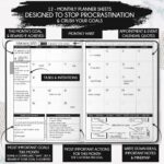 Life & Goal Planner – Undated Daily, Weekly & Monthly Organizer with Habit Tracker, Time Management Tools, and Productivity Journal for Personal Growth and Success - Image 5