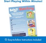 Wonder Forge Bluey Matching Game - Family & Toddler Games - Educational Toys - Memory & Brain Games for Kids Ages 3-5, Indoor Recess - Image 6