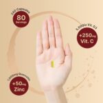 NatureBell Zinc Quercetin with Vitamin C & D3, 240 Capsules | Quercetin 1,000mg + Zinc 50mg + Vitamin C 250mg + Vitamin D3 5,000 IU | 4-in-1 Advanced Immune & Lung Support | ZincVanta Formula - Image 5