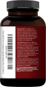 NatureBell Zinc Quercetin with Vitamin C & D3, 240 Capsules | Quercetin 1,000mg + Zinc 50mg + Vitamin C 250mg + Vitamin D3 5,000 IU | 4-in-1 Advanced Immune & Lung Support | ZincVanta Formula - Image 9