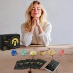 DAILYMOON 12 Zodiac Signs Crystals Gift Set with 50 Oracle Cards & 6 Healing Crystals - Natural Healing Stones for Women & All Occasions, The Astrology Birthstone with Horoscope Box Set (Virgo) - Image 6