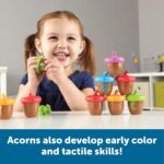 Learning Resources Alphabet Acorns Activity Set - ABC Puzzle, Preschool Learning Activities, Speech Therapy Materials, Manipulatives For Preschoolers, Fine Motor Skills - Image 3