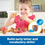 Learning Resources Alphabet Acorns Activity Set - ABC Puzzle, Preschool Learning Activities, Speech Therapy Materials, Manipulatives For Preschoolers, Fine Motor Skills - Image 4