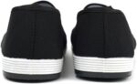 Chinese Tai Chi Kung Fu Shoes - Traditional Canvas Martial Arts, Black Rubber Sole - Image 5