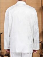 Kung Fu Uniform for Men Shirt Suit Chinese Traditional Tang Hanfu Martial Arts Wing Chun Tai Chi Training Cloth Pants - Image 4