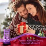 3D Love Crystal Night Light Gifts for Him Her Boyfriend Girlfriend Birthday Christmas, Romantic Love Crystal Lamp Wedding Anniversary Birthday Gift for Women Men Couples Wife Husband - Image 7