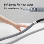 Weighted Soft Spring Fitness Hoop for Adults – 3.3lb Foldable Exercise Hoop, Waist-Friendly Design, Portable Slimming Exercise Equipment for Home and Travel - Image 4