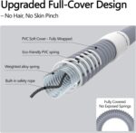 Weighted Soft Spring Fitness Hoop for Adults – 3.3lb Foldable Exercise Hoop, Waist-Friendly Design, Portable Slimming Exercise Equipment for Home and Travel - Image 5