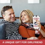 Gifts for Girlfriend - Anniversary, Birthday, Christmas Girlfriend Gifts for Women - Romantic Love Couple Gift for Her from Boyfriend - Gift Ideas for Couples - 20 Oz Stainless Steel Tumbler - Image 5