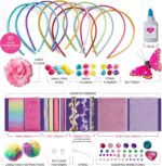 Pretty Me Headband Making Kit for Girls - Arts & Crafts Gift - Make Your Own Fashion Headbands for Kids - DIY Hair Accessories Set - Gift for Ages 5-12 Year Old Girl - Little Kids Art & Craft Gifts - Image 6