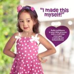 Pretty Me Headband Making Kit for Girls - Arts & Crafts Gift - Make Your Own Fashion Headbands for Kids - DIY Hair Accessories Set - Gift for Ages 5-12 Year Old Girl - Little Kids Art & Craft Gifts - Image 10