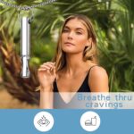 Mindfulness Breathing Necklace Stress Relief Pendant Stainless Steel Anxiety Breathe Necklace for Women Men - Image 3
