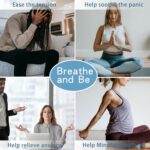 Mindfulness Breathing Necklace Stress Relief Pendant Stainless Steel Anxiety Breathe Necklace for Women Men - Image 7